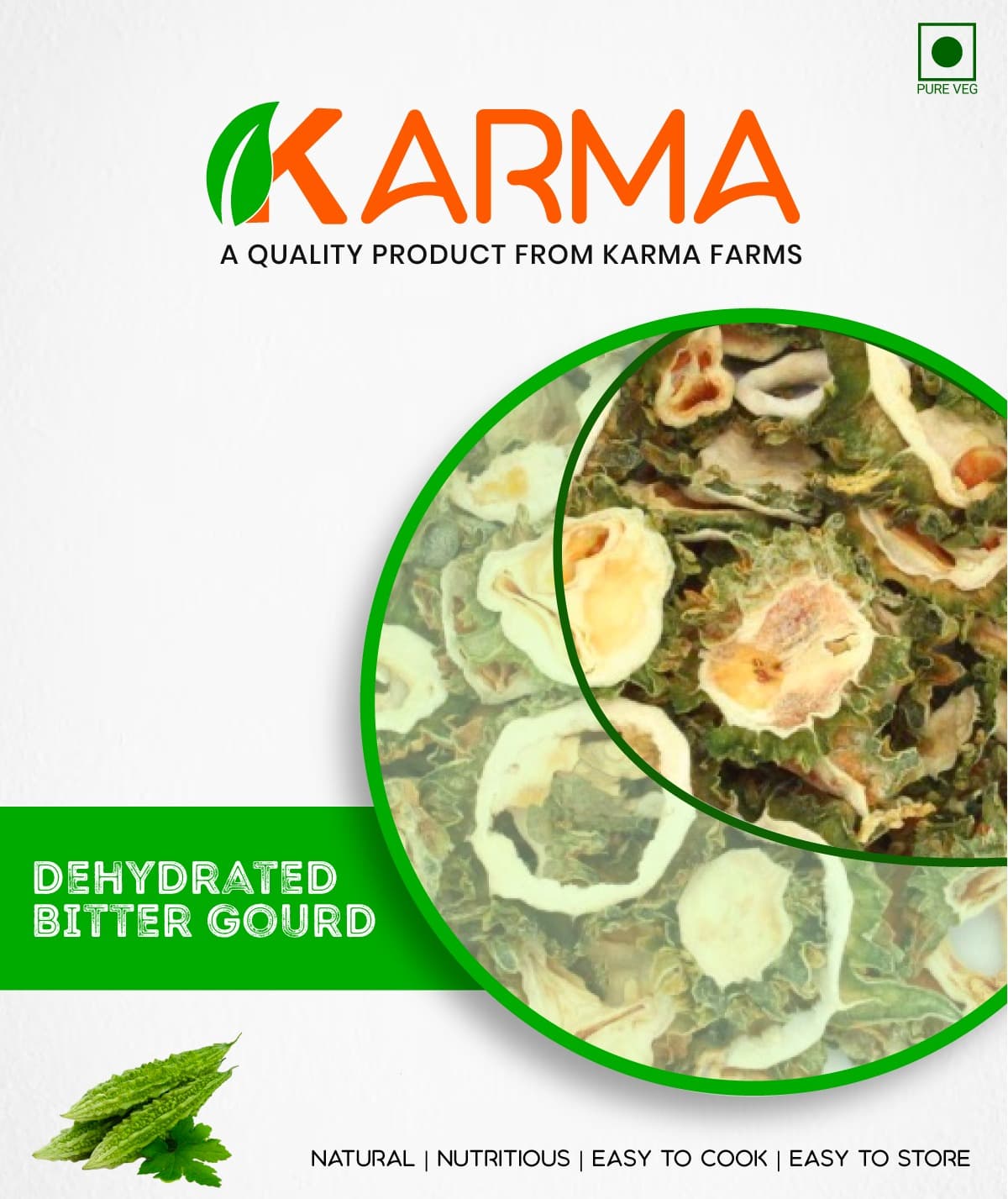 Dehydrated Bitter Gourd